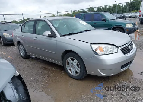 2006 Chevrolet Malibu Lt из США, поврежденный, VIN 1G1ZT51816F227907